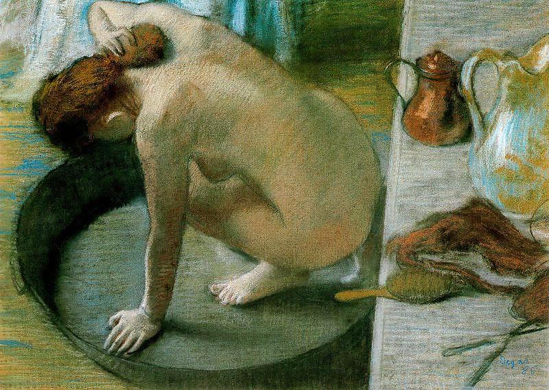 Painted Ero and Porn Art 17 - Edgar Degas #7175241