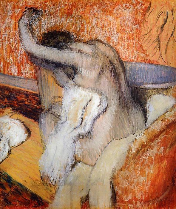 Painted Ero and Porn Art 17 - Edgar Degas #7175250