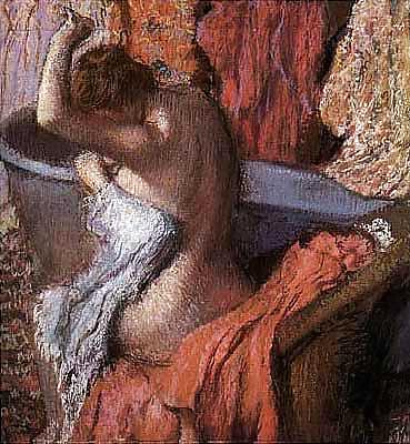 Painted Ero and Porn Art 17 - Edgar Degas #7175257