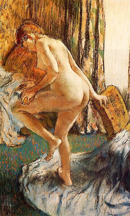 Painted Ero and Porn Art 17 - Edgar Degas #7175292