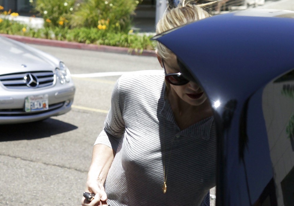 Sharon Stone Out shopping Braless in Beverly Hills #3761531