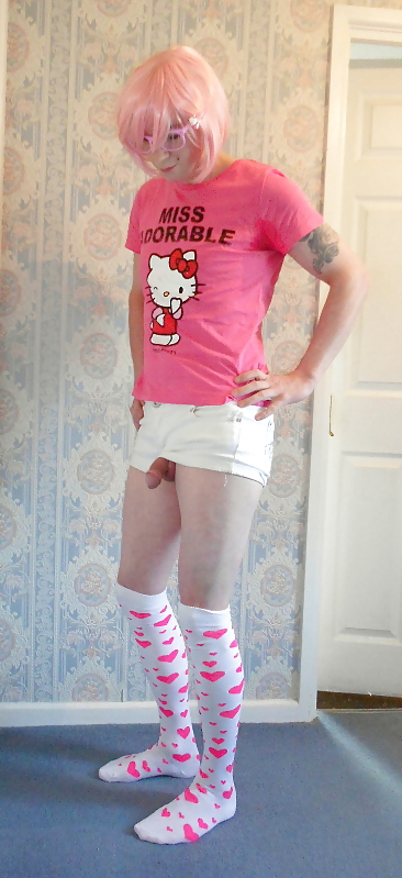 Miss adorable hello kitty gets her cock out
 #15482165