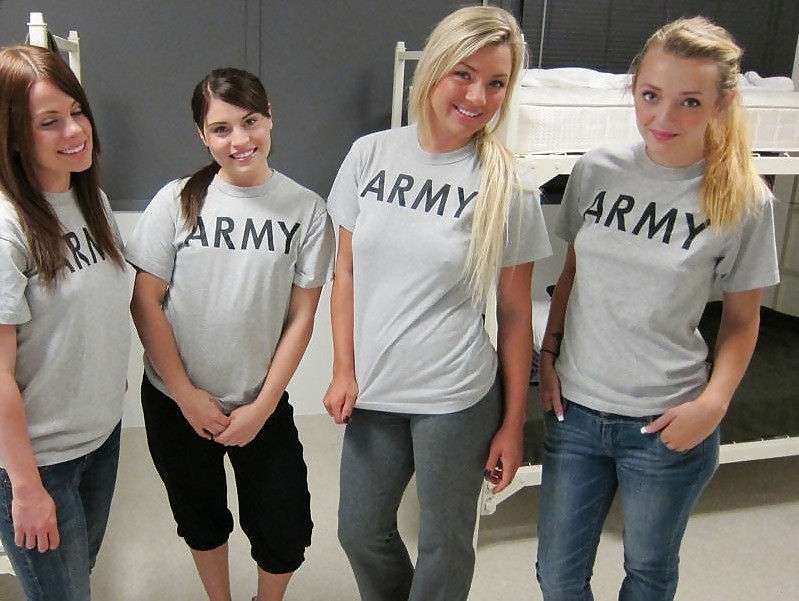 Army Barracks Lesbian Orgy #16083691