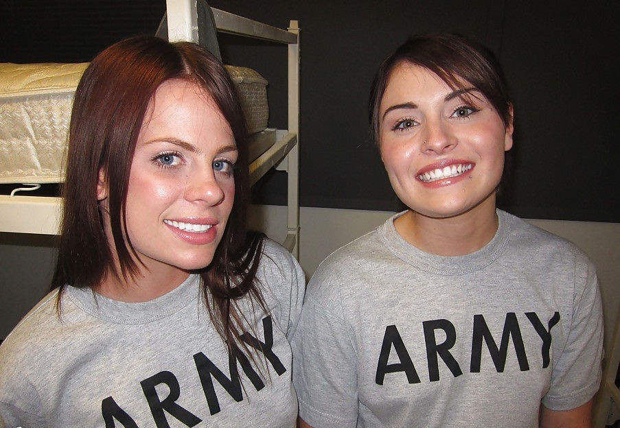Army Barracks Lesbian Orgy #16083697