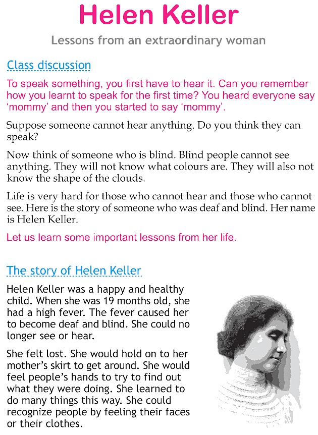 HELLEN KELLER, A LADY OF GREAT INSIGHT #14019699