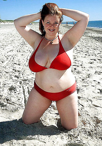 Older women in bikini 2 (Most saggy tits), #4648796