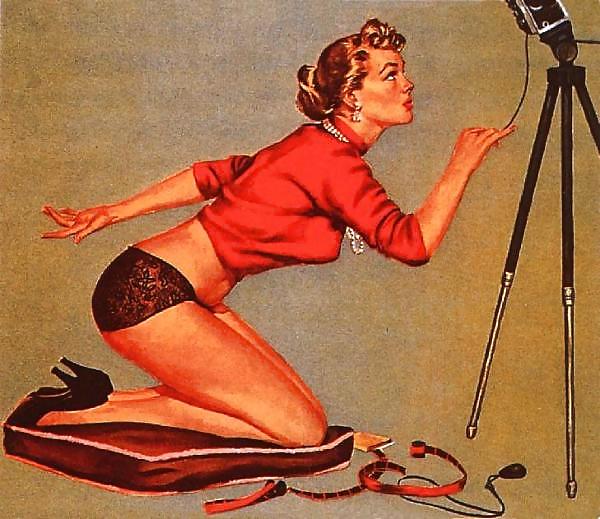 Vintage Pinups Al Buell #1631091