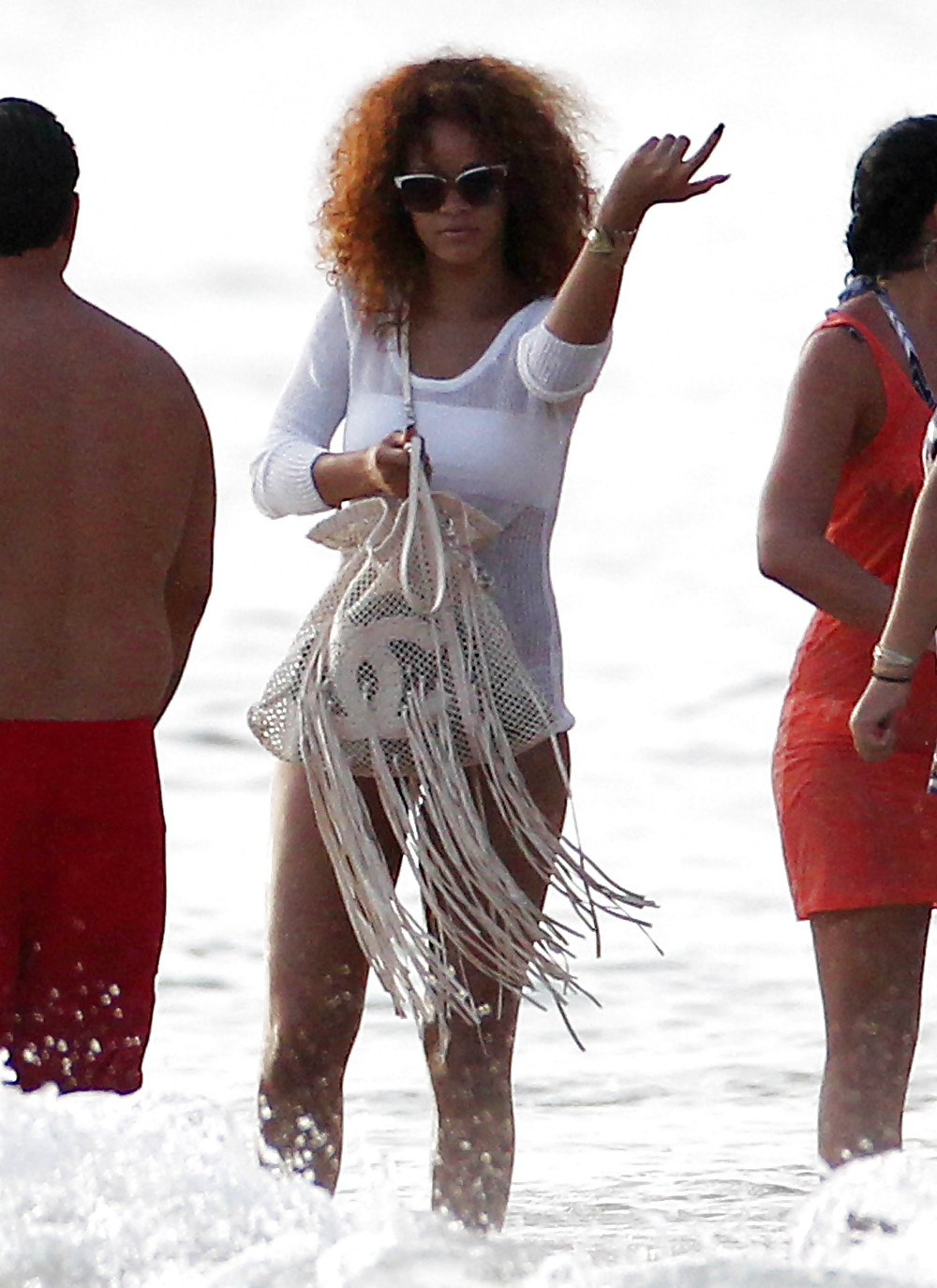 Rihanna bikini candids on the beach in Barbados #4981370