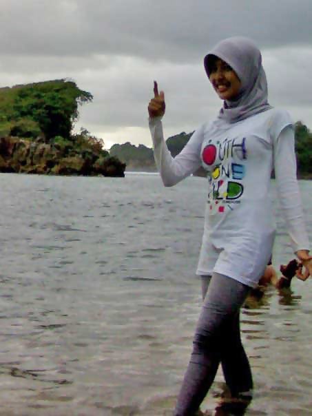 Belleza y caliente indonesia jilbab hijab tudung 5
 #13547407