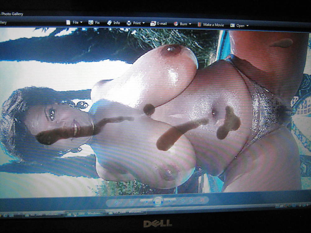 Gorgeous Goldie Jackson Oiled body