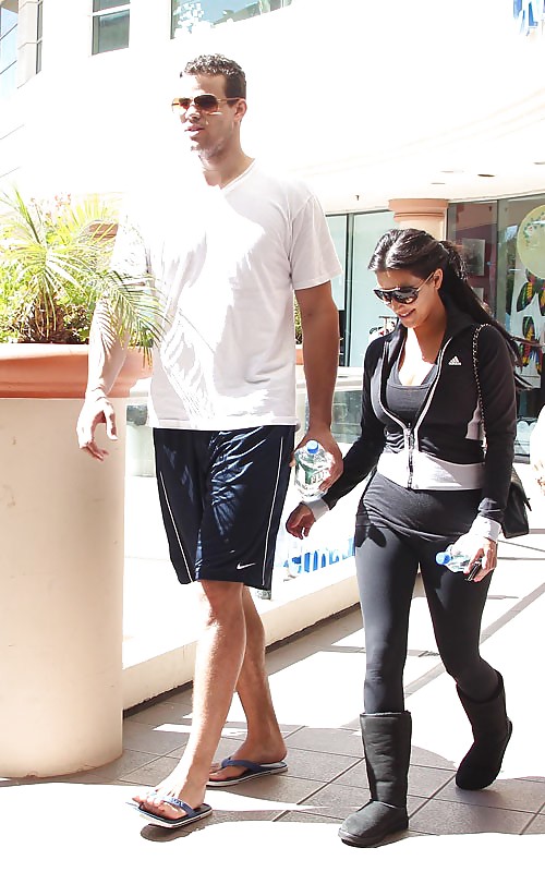 Kim Kardashian Laissant Un Gymnase à Los Angeles #4253863