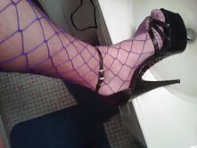 Random      my new fishnets!