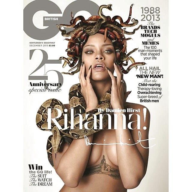 Rihanna para la revista cq 2013
 #22359745