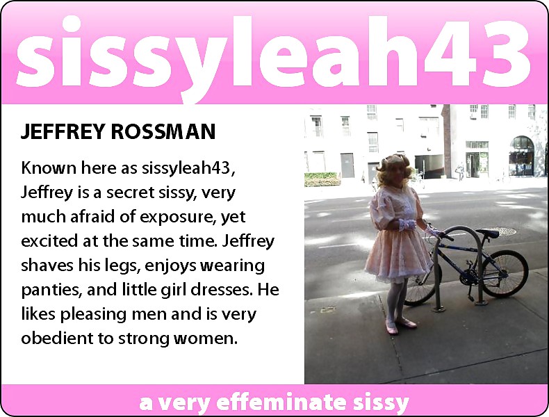 Exponiendo a jeffrey conocido como sissyleah4366 en la web
 #13596495