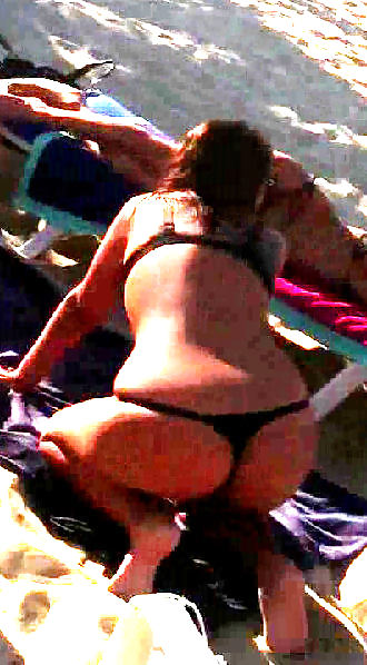 Candid, ibiza, ass, beach #18901538