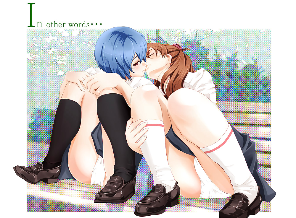 Reine Lesbische Anime-manga-Hentai Band 1. #7100299