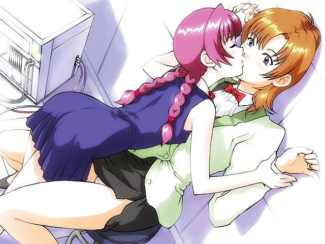 Reine Lesbische Anime-manga-Hentai Band 1. #7100483