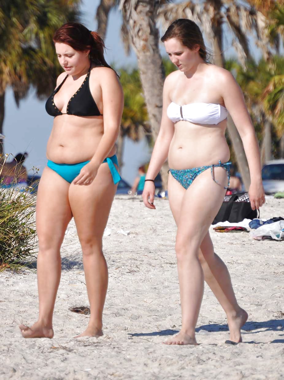 Two Chunky Tweens at the Beach #14791936