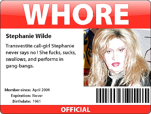 Stephanie selvaggia sporca puttana trans
 #3562057