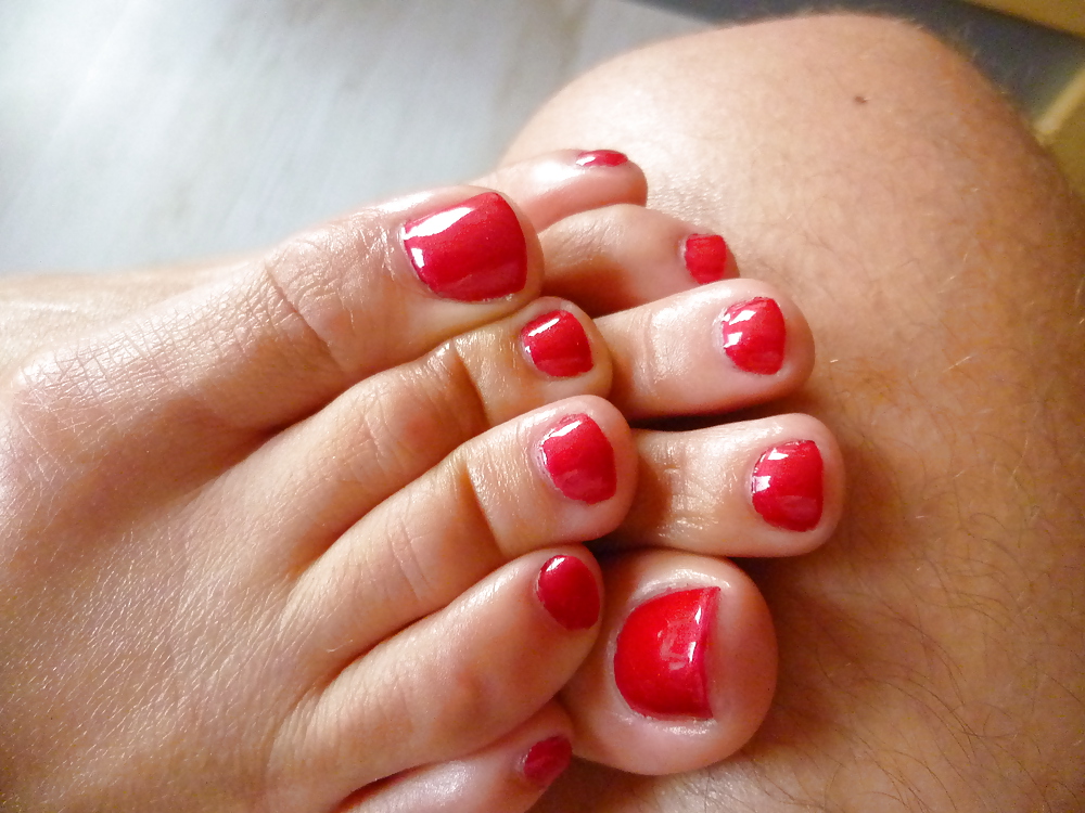 Red nails great sex #14097543
