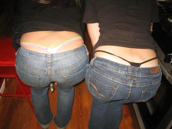 Beautyful asses in jeans #5757294