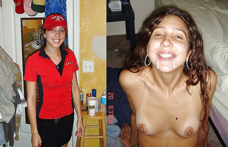 Before & after cumshot and facial, some amateur #17706800