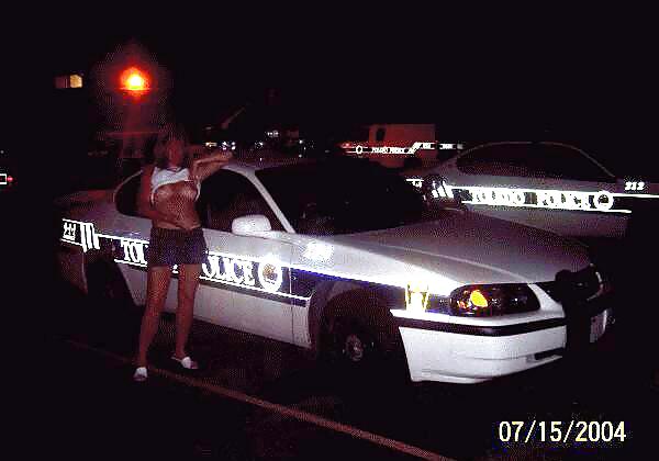 Police Car Flashing II #19085334