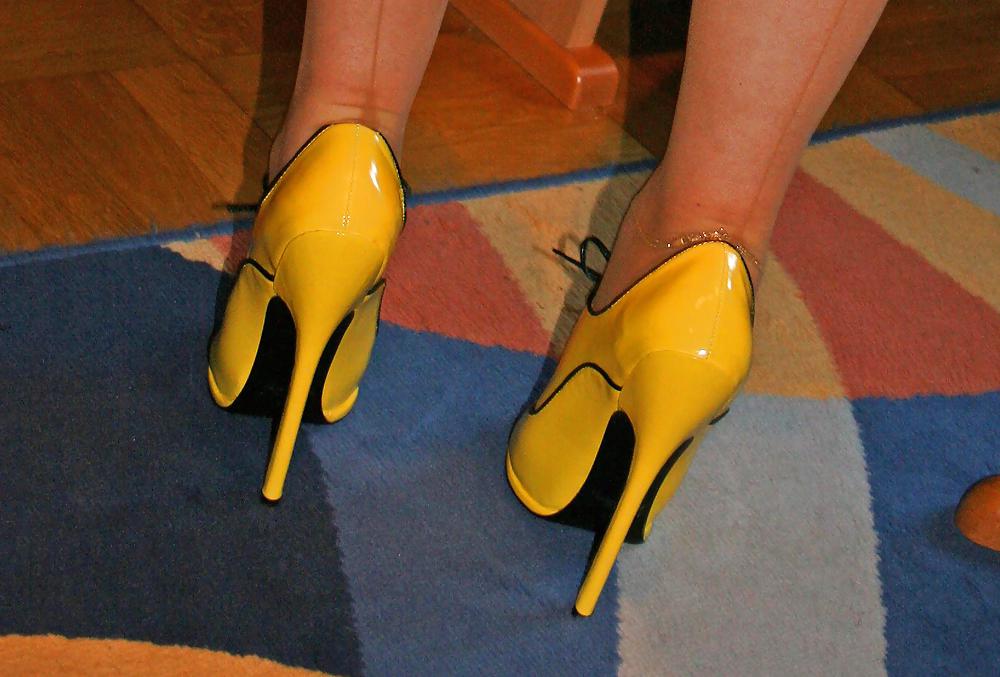 Yellow 6inch Oxfords #4266948