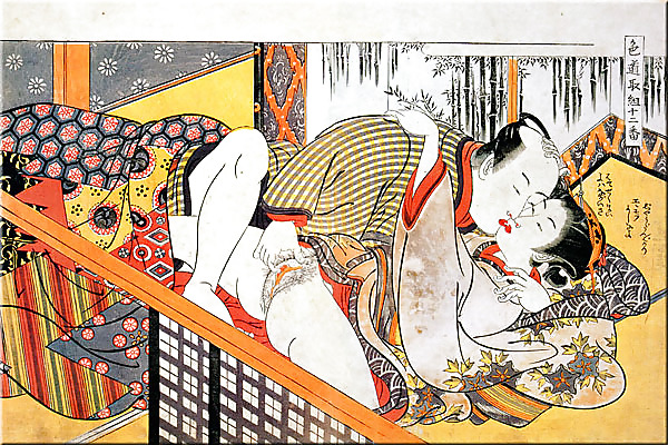 Imprimés Ero Et Porno Art 2 - Shungas Japonais (1) #5469418