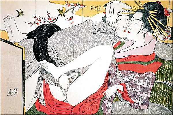 Imprimés Ero Et Porno Art 2 - Shungas Japonais (1) #5469462