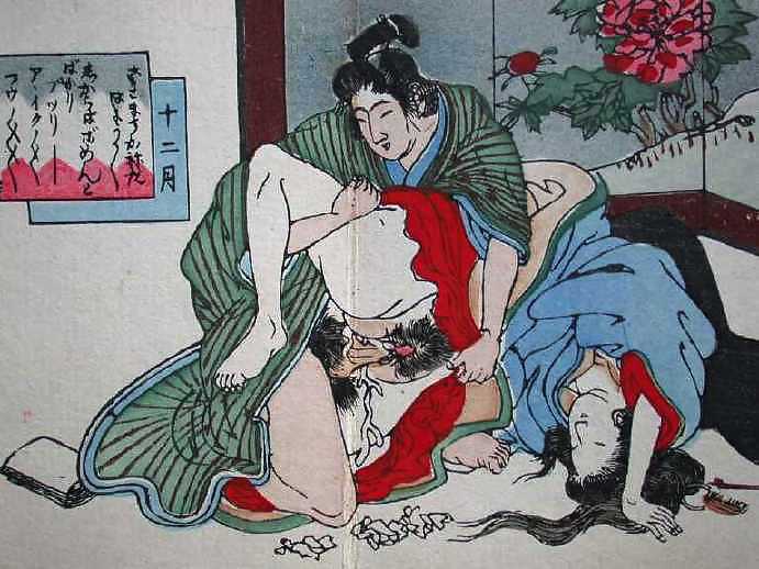 Imprimés Ero Et Porno Art 2 - Shungas Japonais (1) #5469485