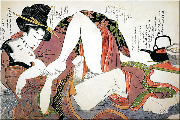 Imprimés Ero Et Porno Art 2 - Shungas Japonais (1) #5469741