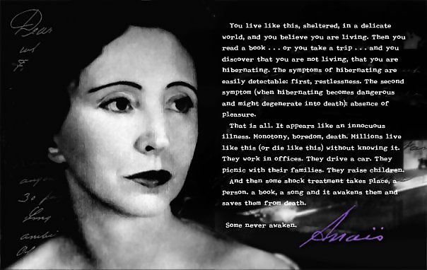 Increíble dama sexual novelista anais nin 
 #15471839