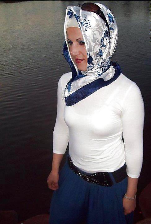 Turkish arab turbanli hijab yeni #11405163