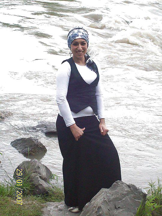 Turkish arab turbanli hijab yeni #11405716