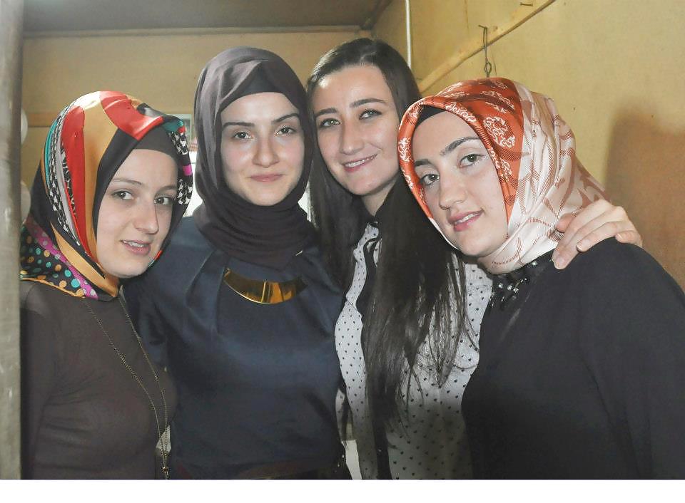 Turkish arab hijab turbanli asian kapali #18327287