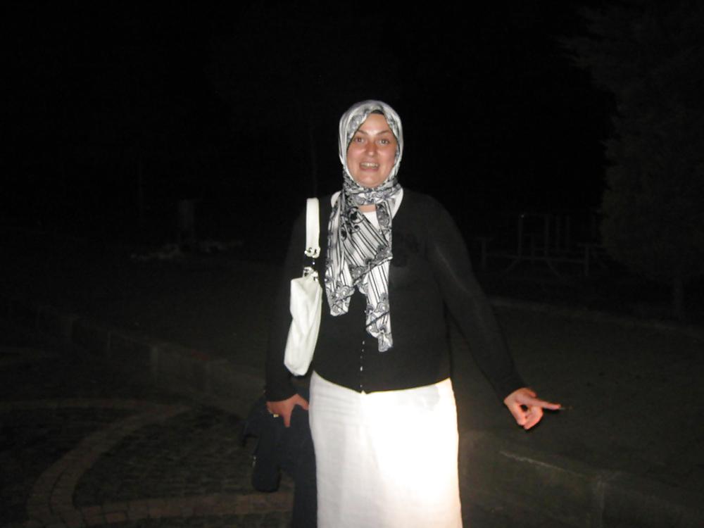 Turkish arab hijab turbanli asian kapali #18327340