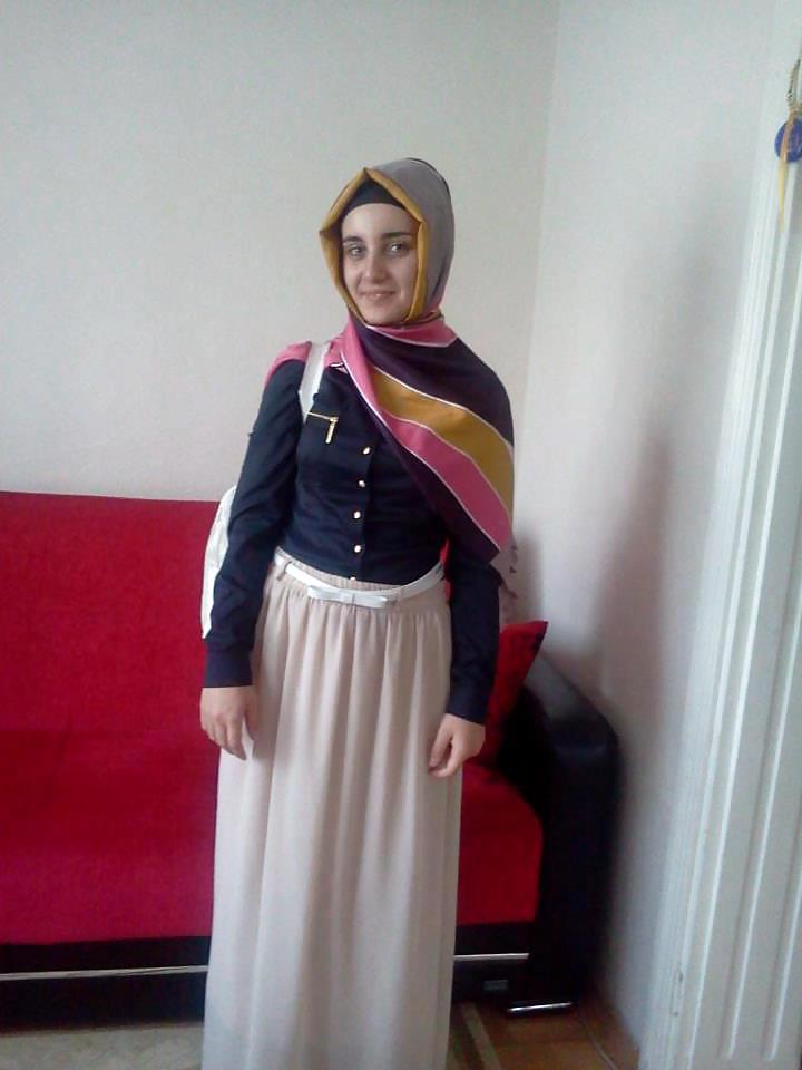 Turkish arab hijab turbanli asian kapali #18327349