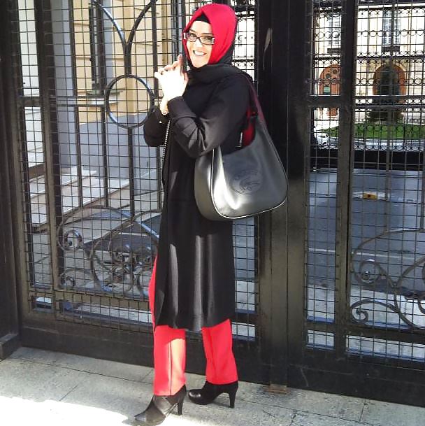Turkish arab hijab turbanli asian kapali #18327354
