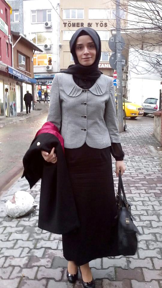 Turkish arab hijab turbanli asian kapali #18327368