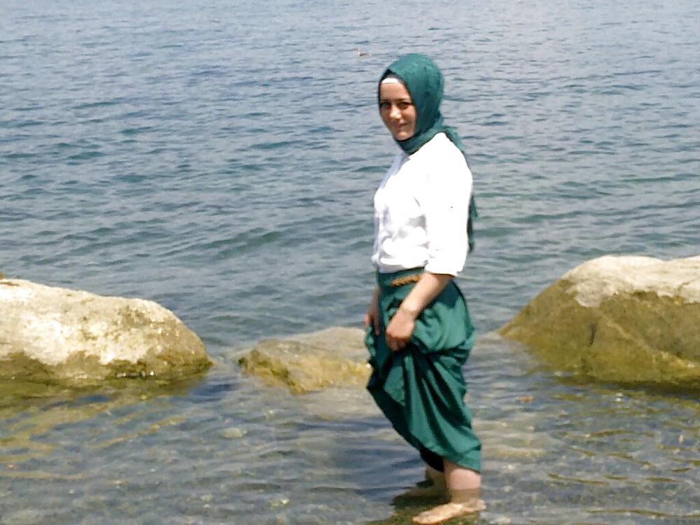 Turkish arab hijab turbanli asian kapali #18327397
