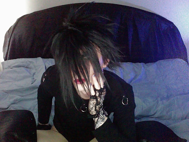 Gothic tease sulla mia webcam
 #14256127