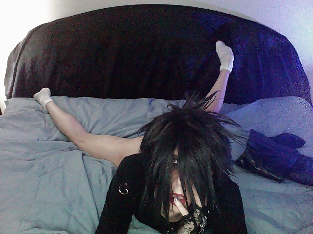 Gothic tease sulla mia webcam
 #14256274