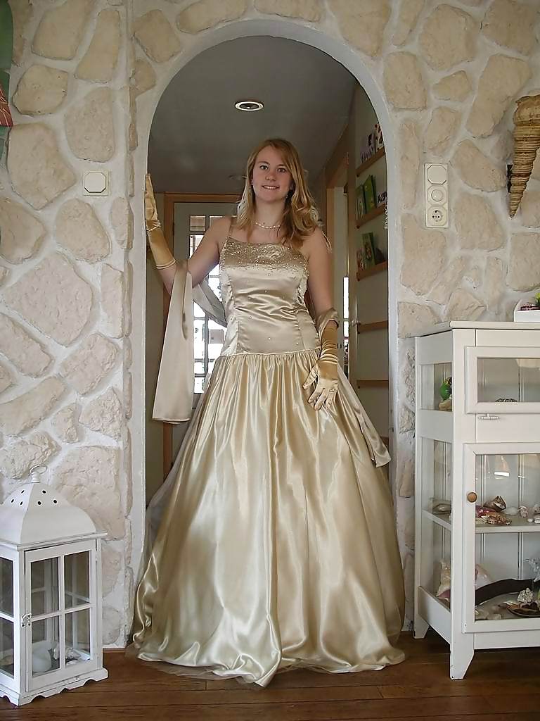 Prom Dress & Gloves #13951212