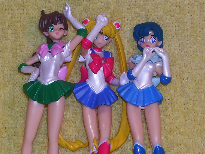 Yellow Towel - Sailor Scout Threesome pt2 #20243498