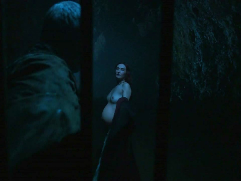Carice van Houten Topless and Giving Birth #10309266