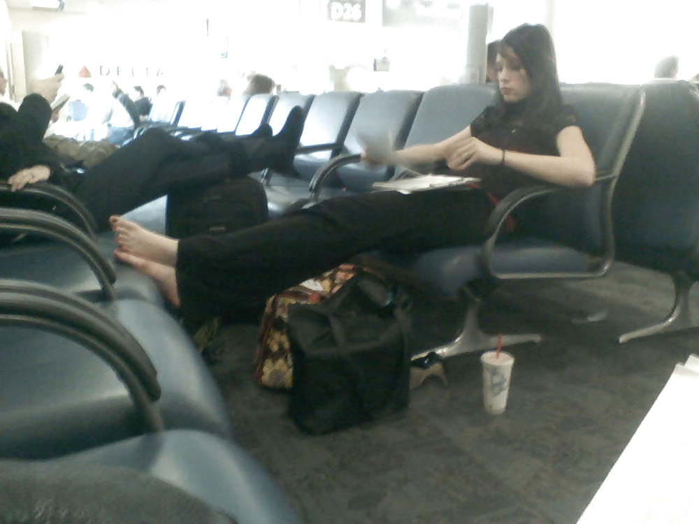 Flughafen Fuß Hottie #7504071