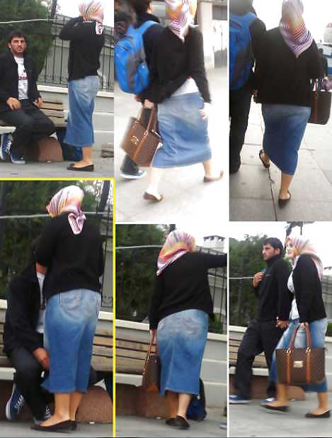 Outdoor jilbab hijab niqab arab turkish tudung turban mallu2 #13581107