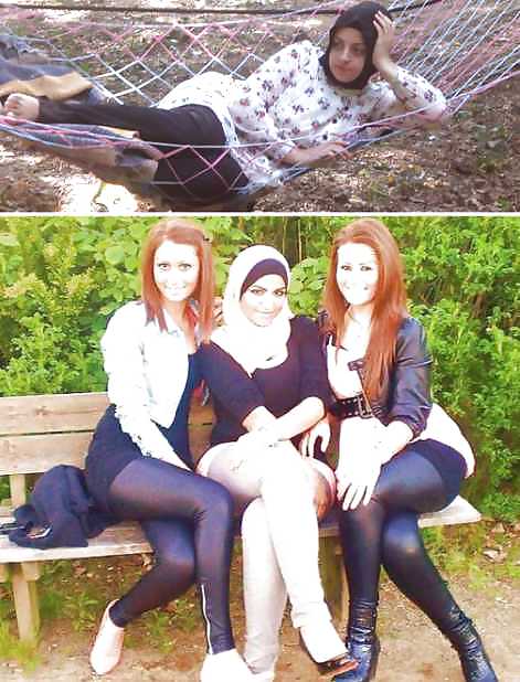 Outdoor jilbab hijab niqab arab turkish tudung turban mallu2 #13581157