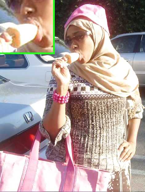 Outdoor jilbab hijab niqab arab turkish tudung turban mallu2 #13581175